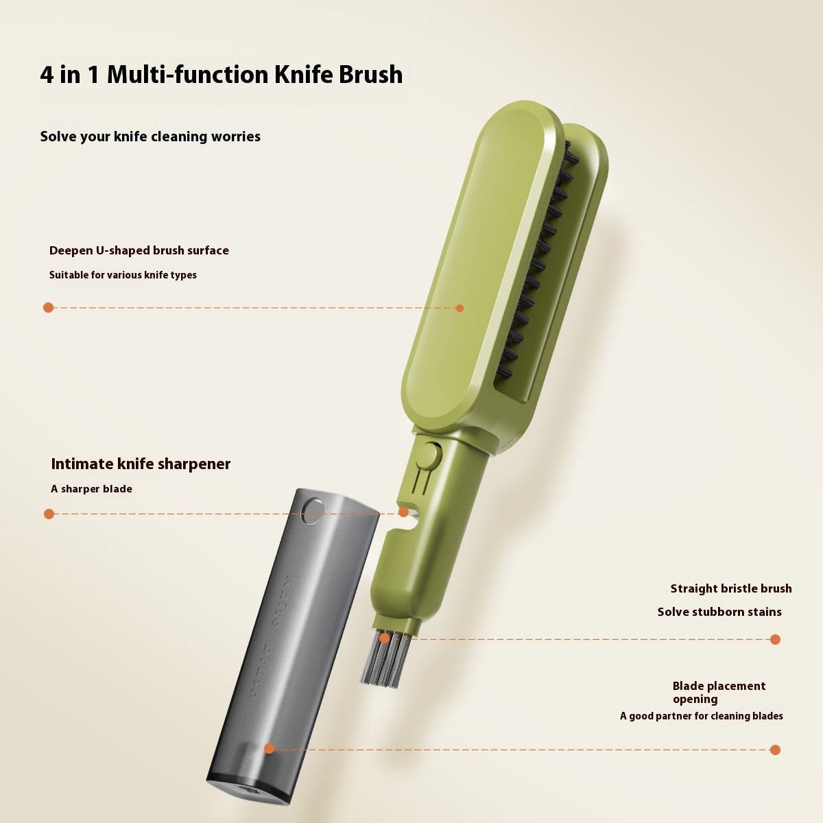 2-in-1 Kitchen Cleaning Brush