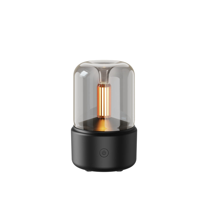 Candlelight Aroma Diffuser Humidifier with LED Light