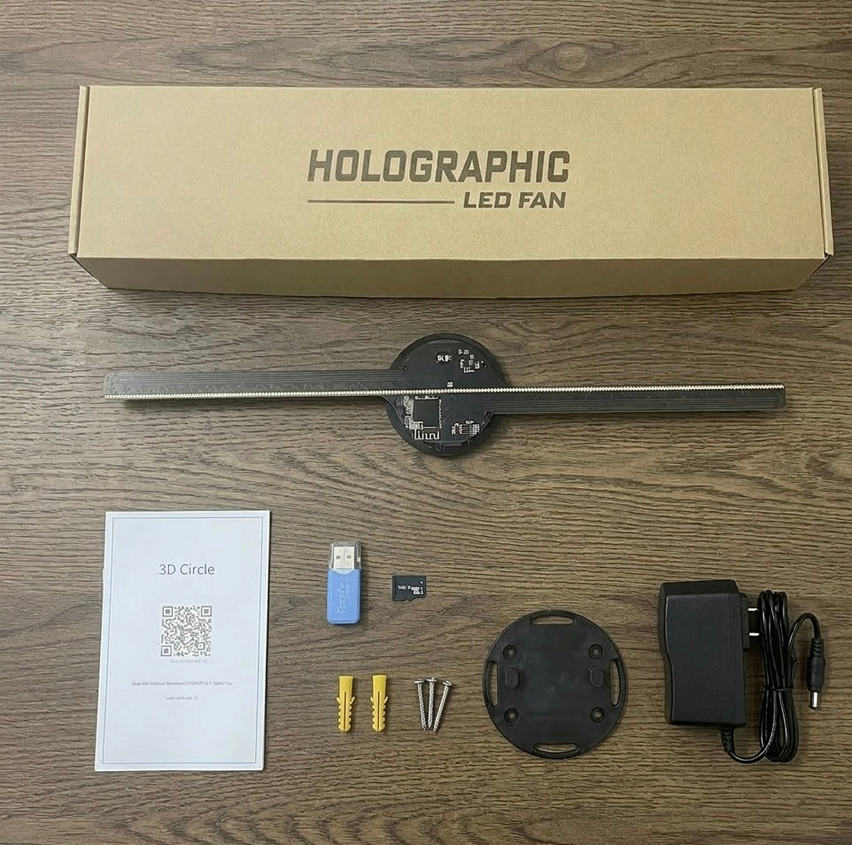 Holographic Fan Projector Light