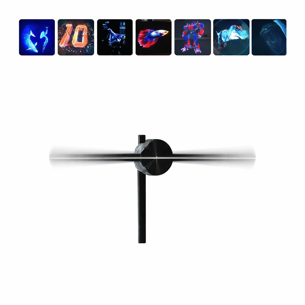 3D Hologram Fan Display – Wireless LED