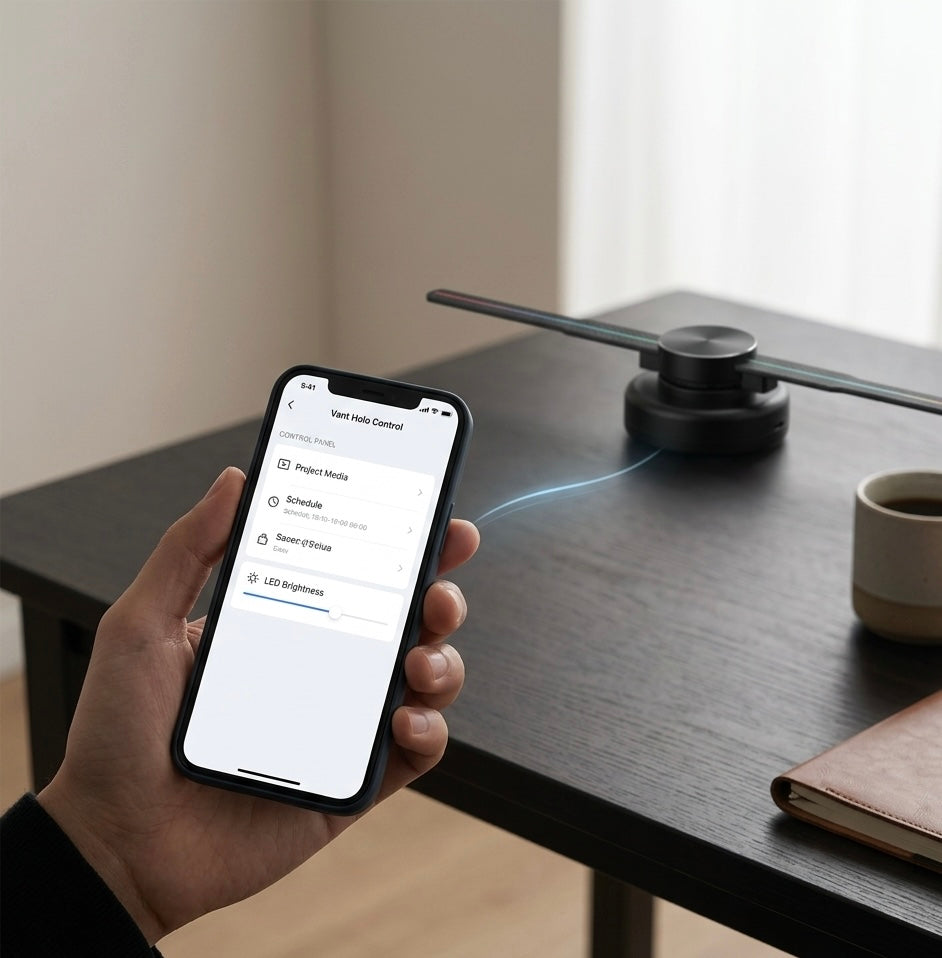 Holographic Fan Projector Light