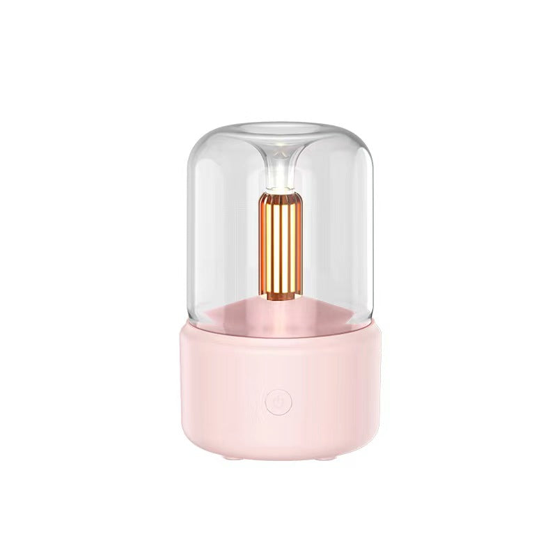 Candlelight Aroma Diffuser Humidifier with LED Light