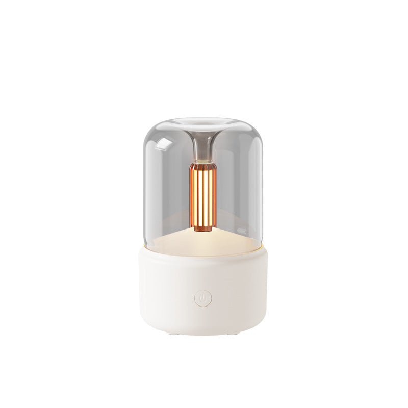 Candlelight Aroma Diffuser Humidifier with LED Light